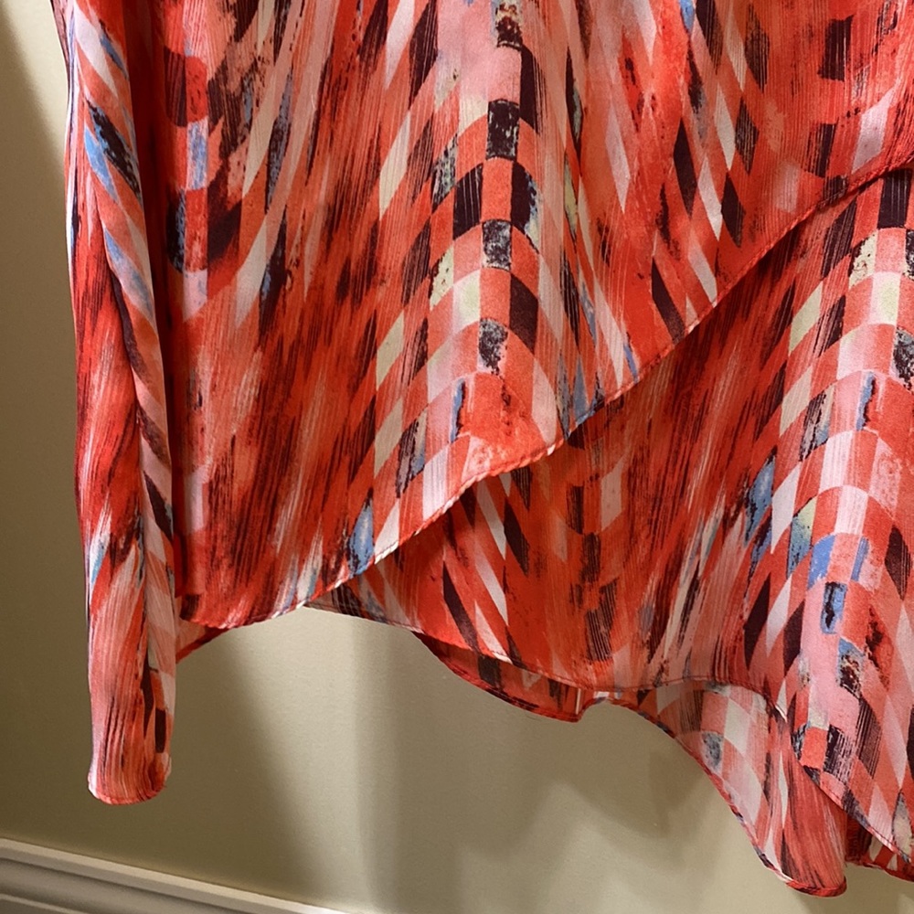 Roz & Ali flowy tank blouse - Picture 3 of 6